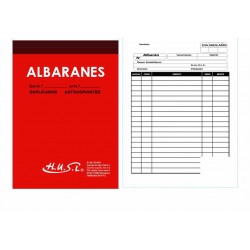 BLOC ALBARANES 50 H 2587
